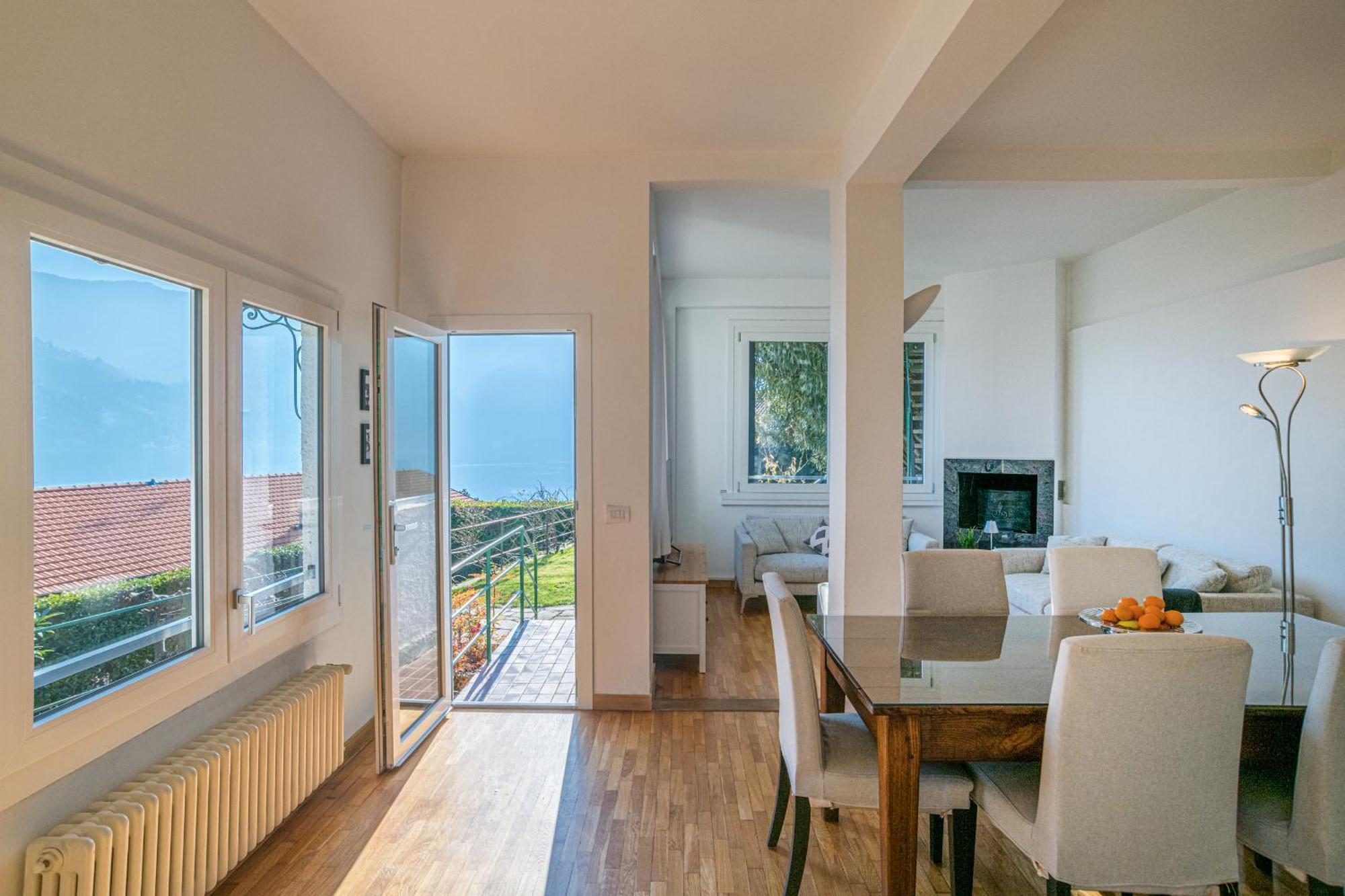 Casa Bambu - splendida vista lago e posto auto Laglio Exterior foto